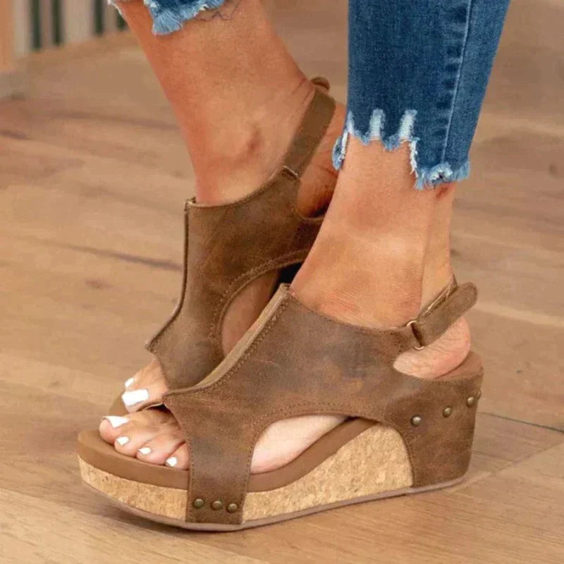Vanessa - zapato ortopédico de piel