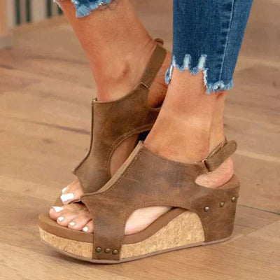 Vanessa - zapato ortopédico de piel