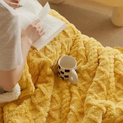Couverture d'hiver chaude pour les nuits froides - épais, doux et élégants pour la chambre et le canapé