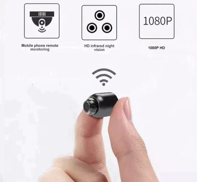 NanoCam | Telecamera di sicurezza WiFi compatta con visione notturna