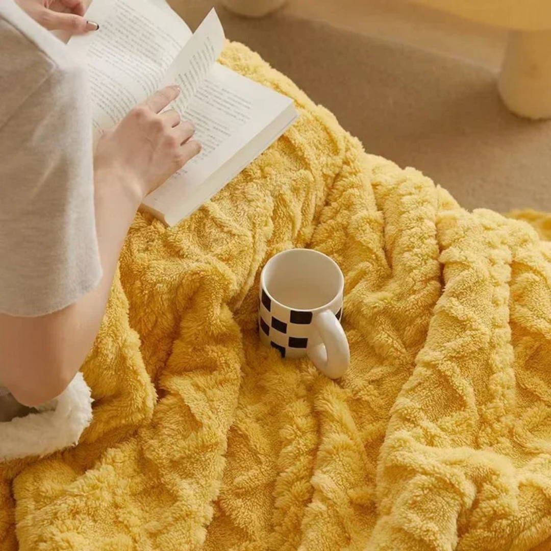 Couverture d'hiver chaude pour les nuits froides - épais, doux et élégants pour la chambre et le canapé