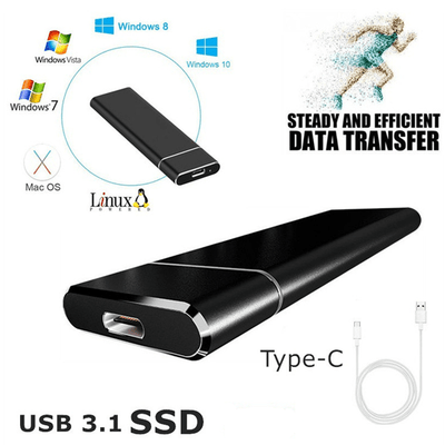 VoltDrive | Disco rigido esterno SSD portatile ultraveloce - Archiviazione veloce dei dati
