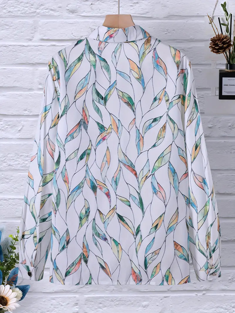 Lavi - Chemise décontractée à manches longues pour le printemps
