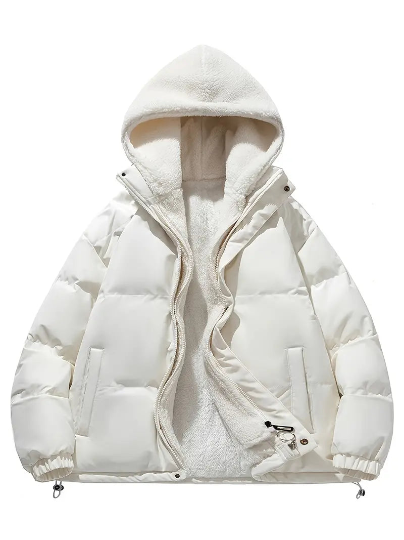 Chaqueta de invierno casual y de moda.