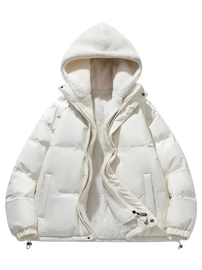 Chaqueta de invierno casual y de moda.