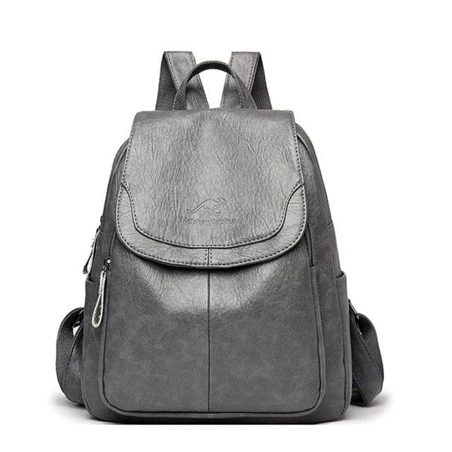 Sac à dos en cuir anti-Thet pour les femmes à la mode | Edah