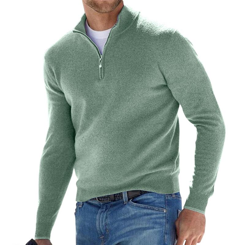 Suéter cómodo con cremallera para hombre | Perfecto para todas las estaciones
