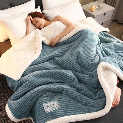 Couvertures d'hiver luxueuses en batteries - Cozycudd