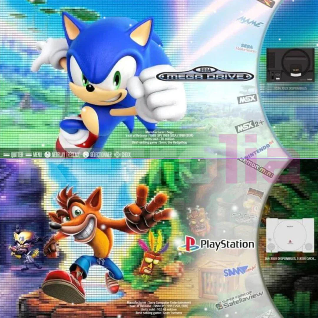 Console di gioco retrò 4K | sistema di oltre 20000 giochi