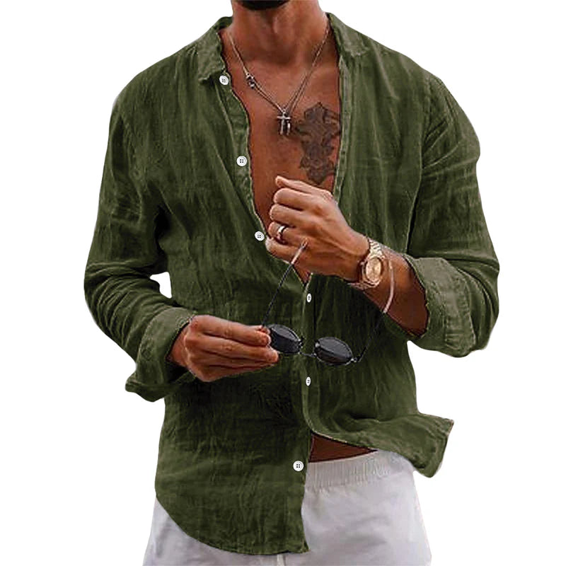 Camisa Anderson-Leinen