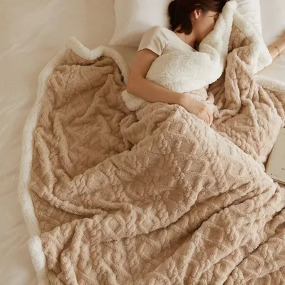 Couverture d'hiver chaude pour les nuits froides - épais, doux et élégants pour la chambre et le canapé