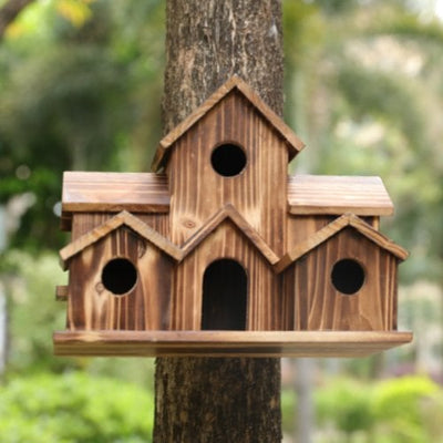 Voliera funzionale in legno WillowNest