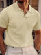 Polo décontracté à manches courtes pour homme