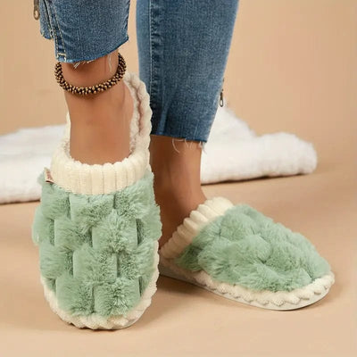 Pantuflas de invierno acogedoras