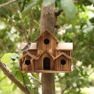 Voliera funzionale in legno WillowNest