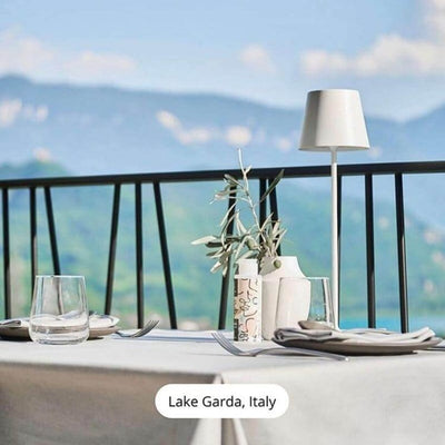 Lampada da tavolo LED impermeabile abilitata ad Alexa - design minimalista e controllo vocale