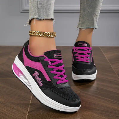 Zapatos ortopédicos flexibles: transpirables y cómodos para mujeres.