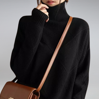 Heidi-Mode | Maglia dolcevita in cashmere da donna