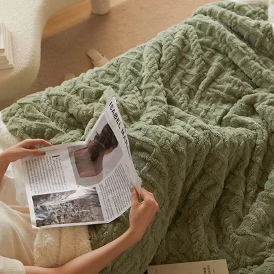 Couverture d'hiver chaude pour les nuits froides - épais, doux et élégants pour la chambre et le canapé