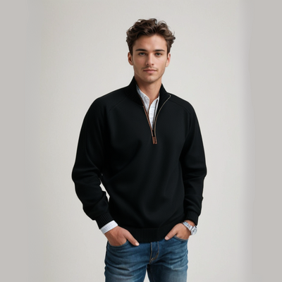 Suéter cómodo con cremallera para hombre | Perfecto para todas las estaciones