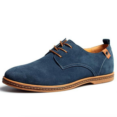 Zapatos sin cordones para hombre con punta de almendra atemporal