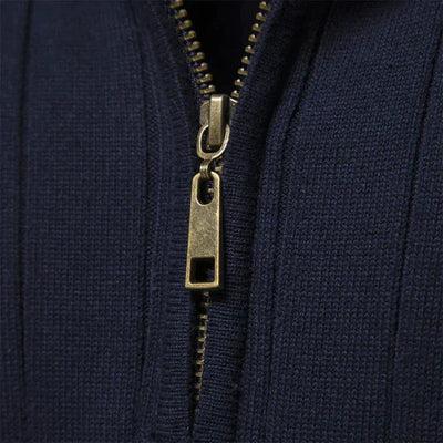 Nuevo suéter con cremallera para hombre para otoño - Aiopeson