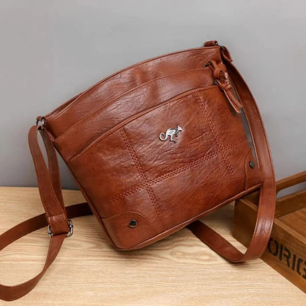 Borsa a tracolla in pelle PU Kollete