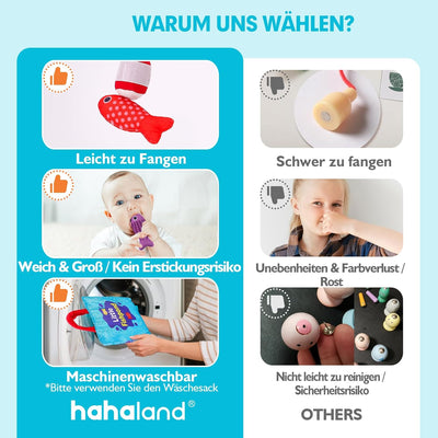 Juego de pesca Montessori para niños