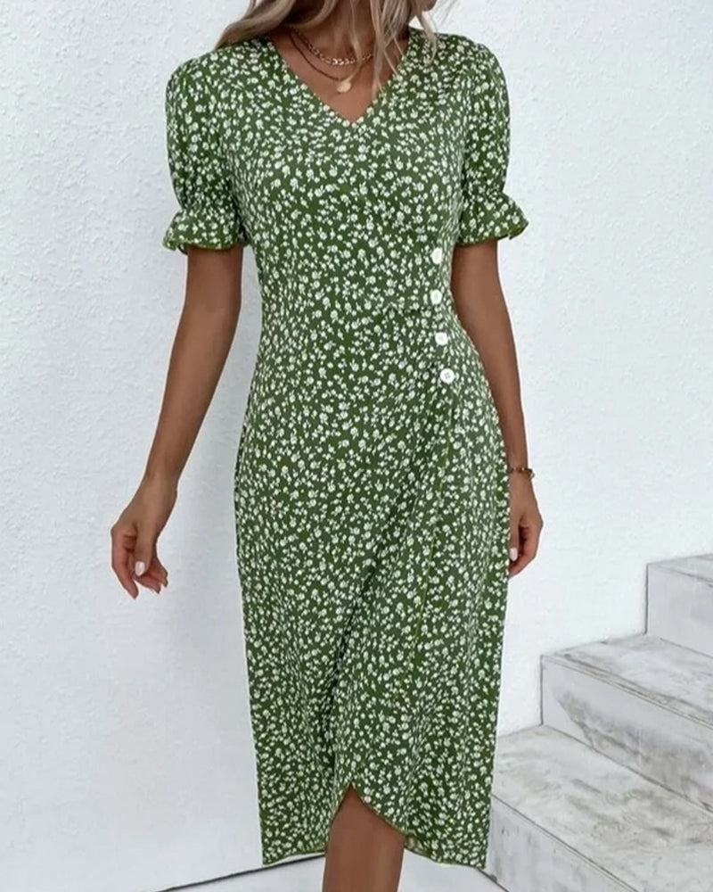 Leda - Vestido de verano elegante y cómodo para mujer.