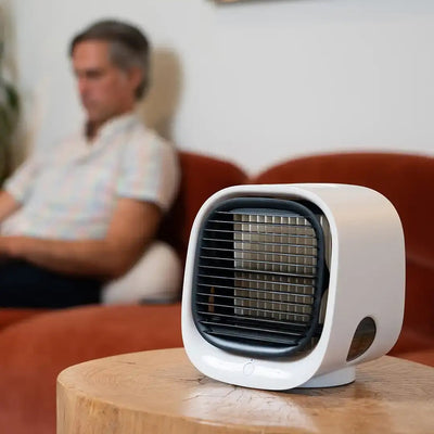 Mini enfriador de aire USB: ventilador personal compacto