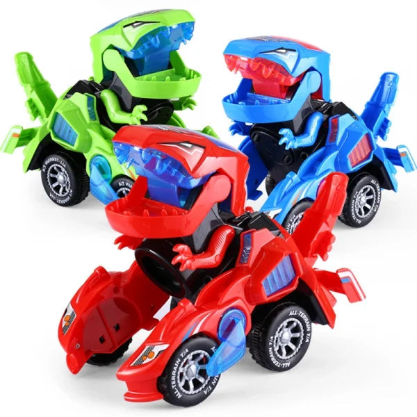 Carrello a LED per dinosauri