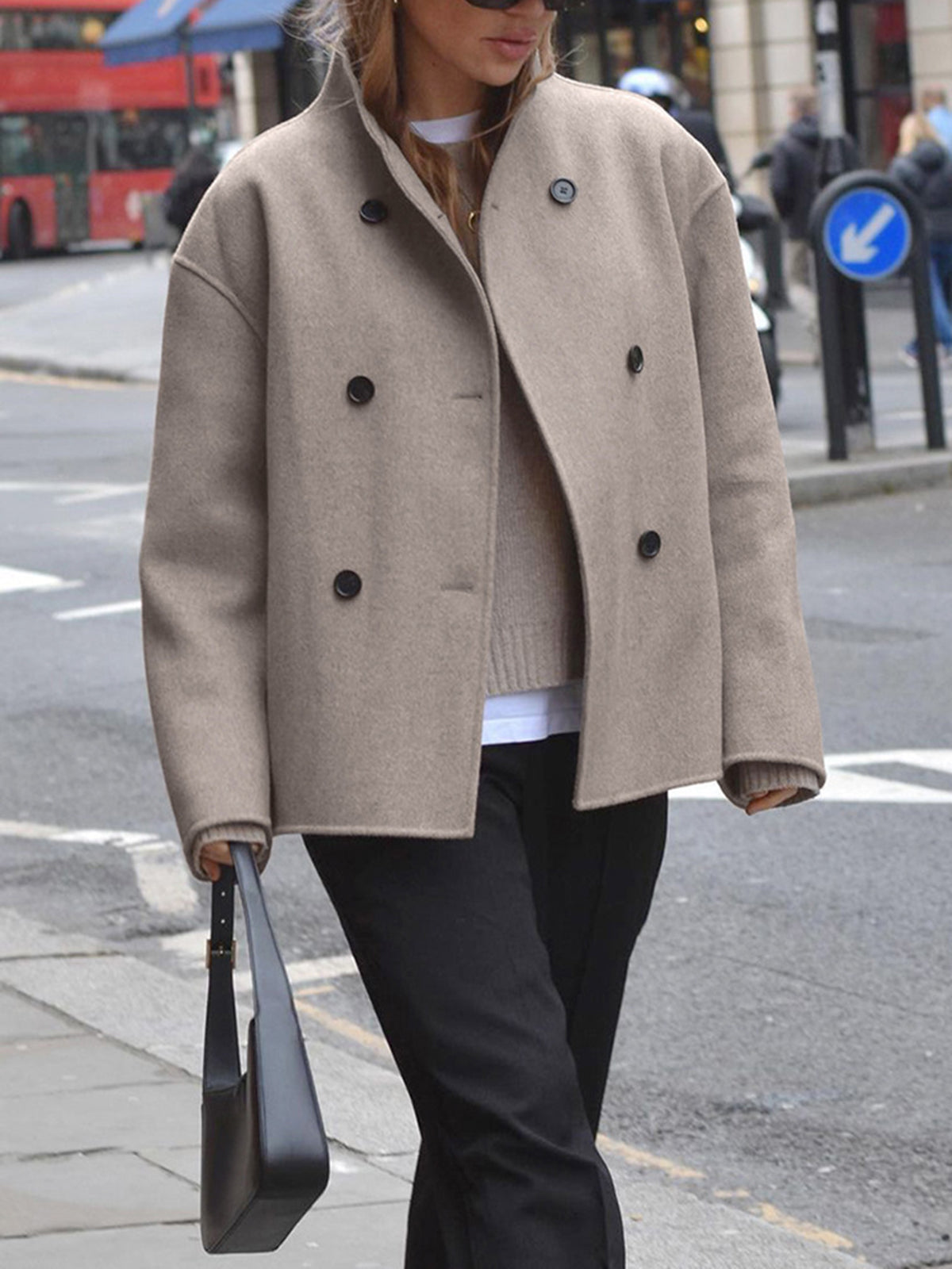 Giacca a vento oversize di lusso per le donne