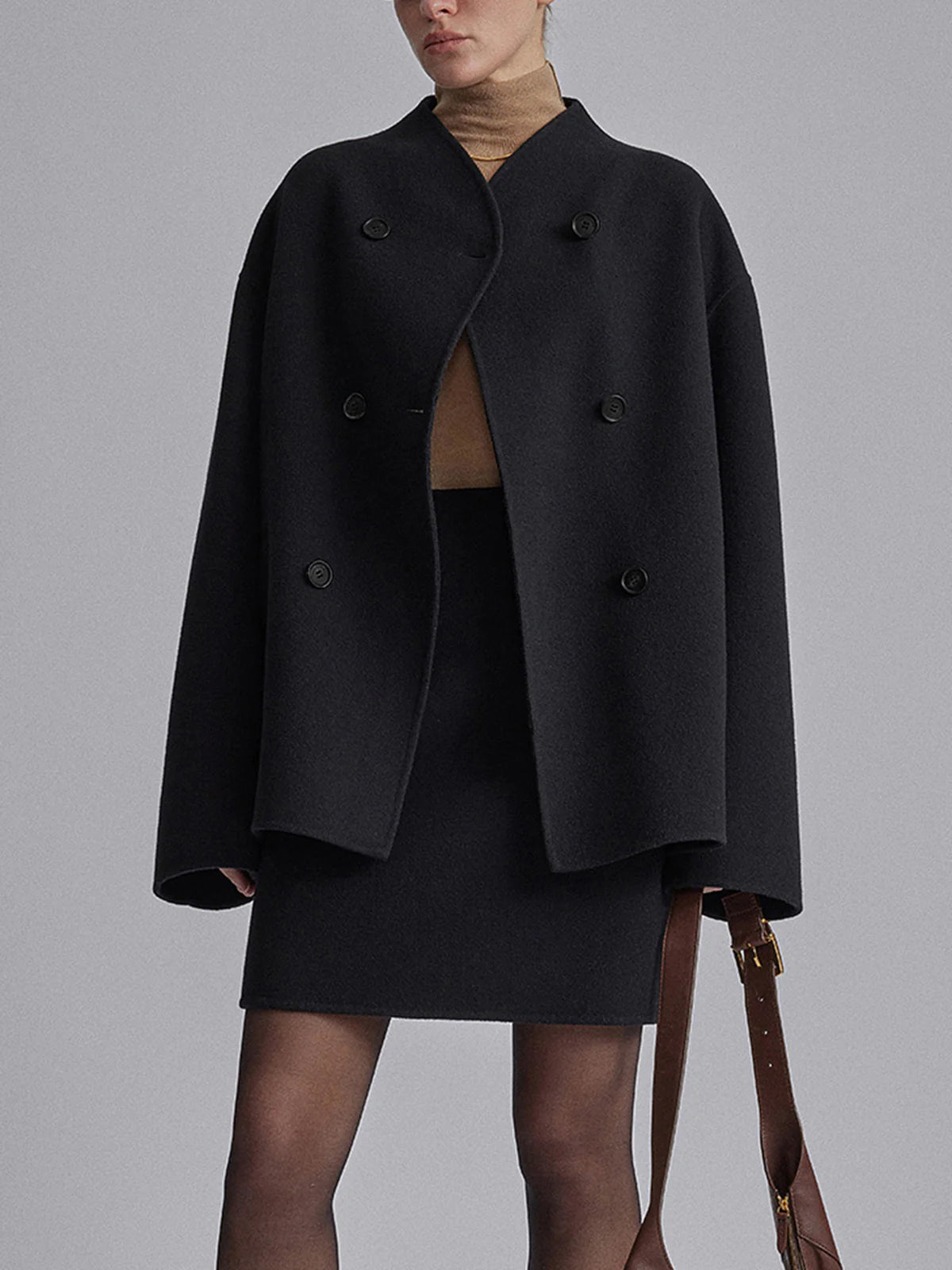 Giacca a vento oversize di lusso per le donne