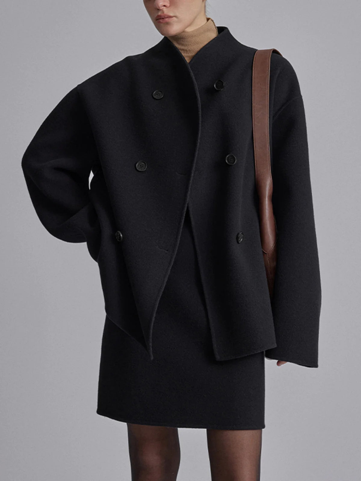 Giacca a vento oversize di lusso per le donne