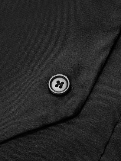 Robe blazer sans manches | design plissé | élégance classique