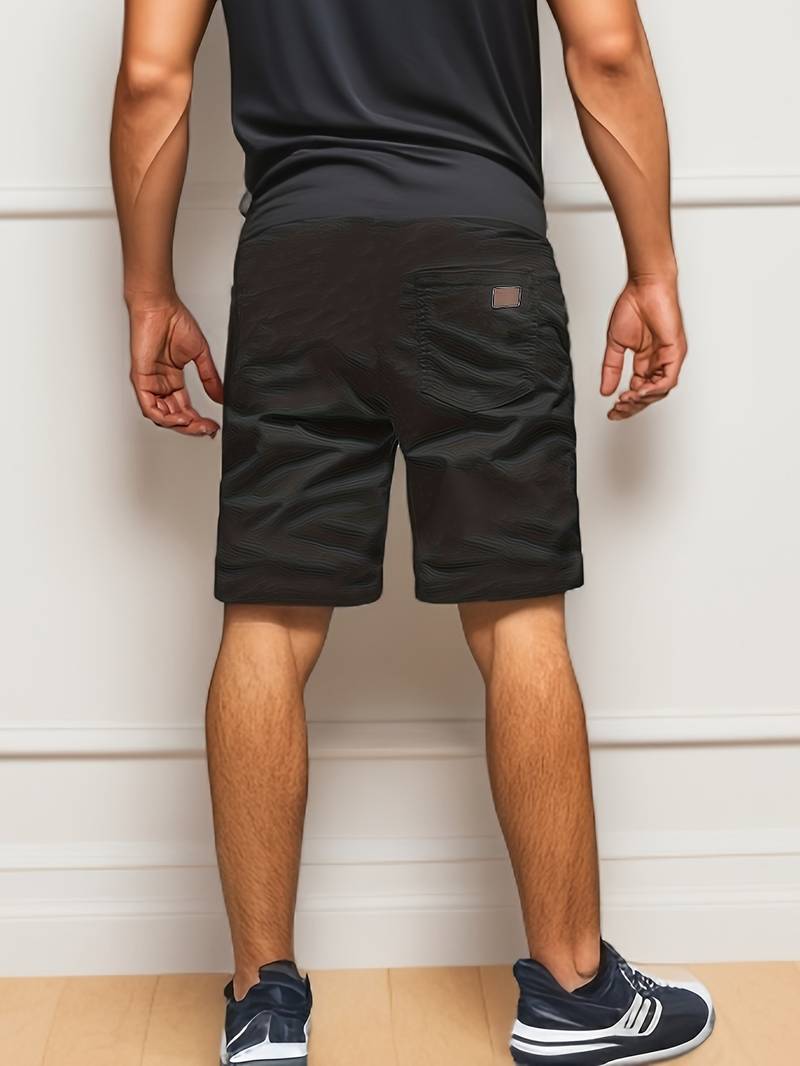Pantaloncini cargo da uomo con tasche multiple