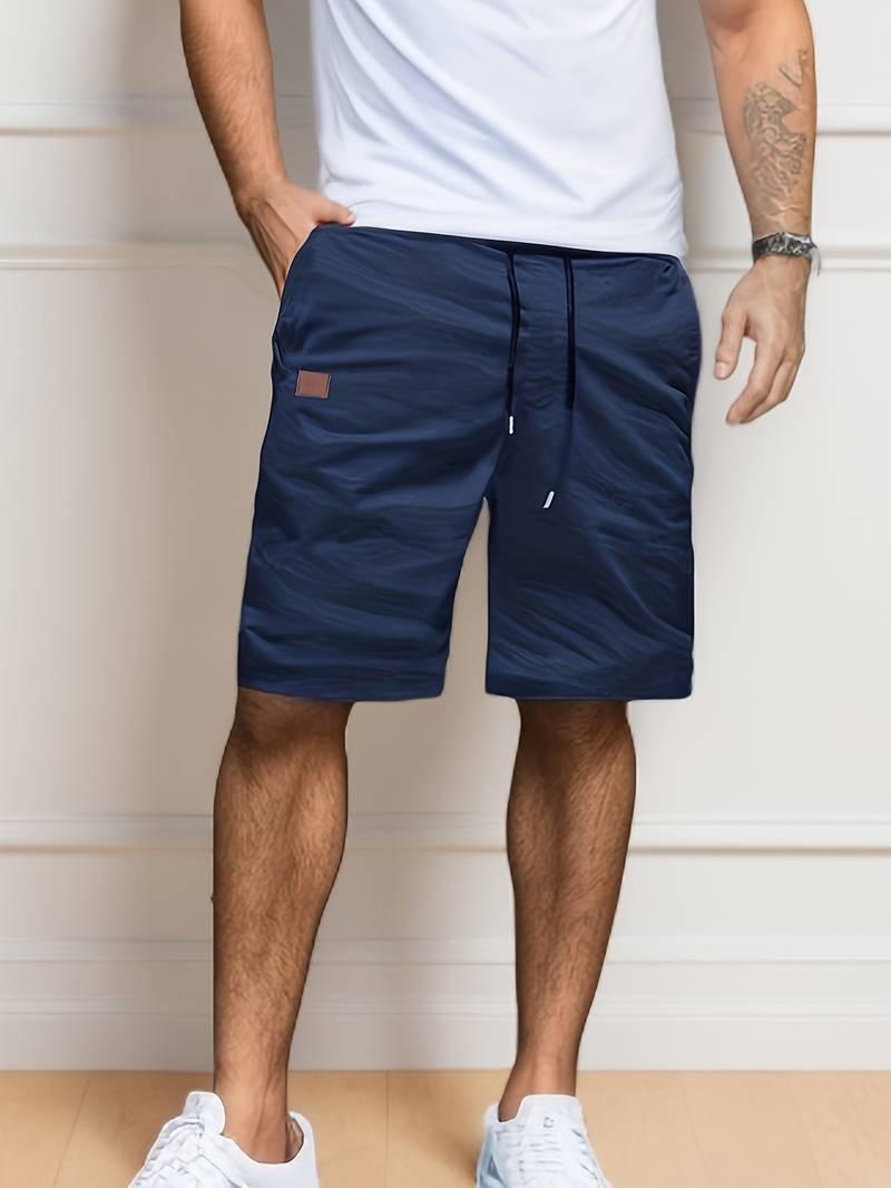 Pantaloncini cargo da uomo con tasche multiple