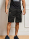 Pantaloncini cargo da uomo con tasche multiple