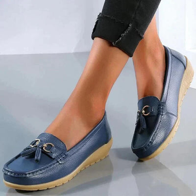 Lou - Mocasines ortopédicos de cuero