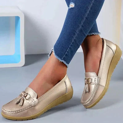 Lou - Mocasines ortopédicos de cuero