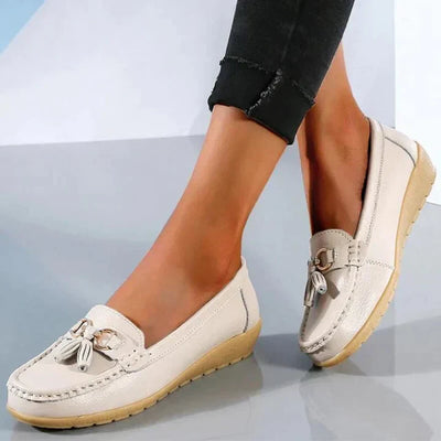 Lou - Mocasines ortopédicos de cuero