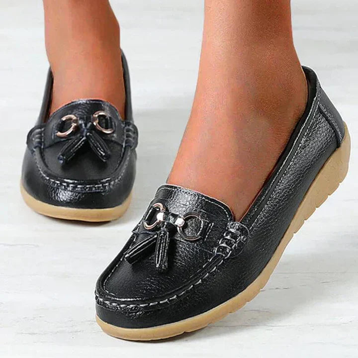 Lou - Mocasines ortopédicos de cuero