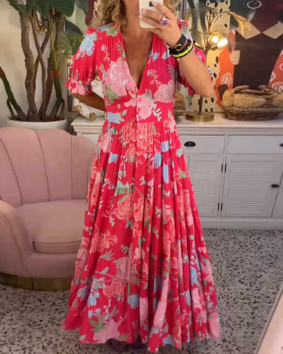 Bellamy - Vestido largo de mujer elegante y femenino