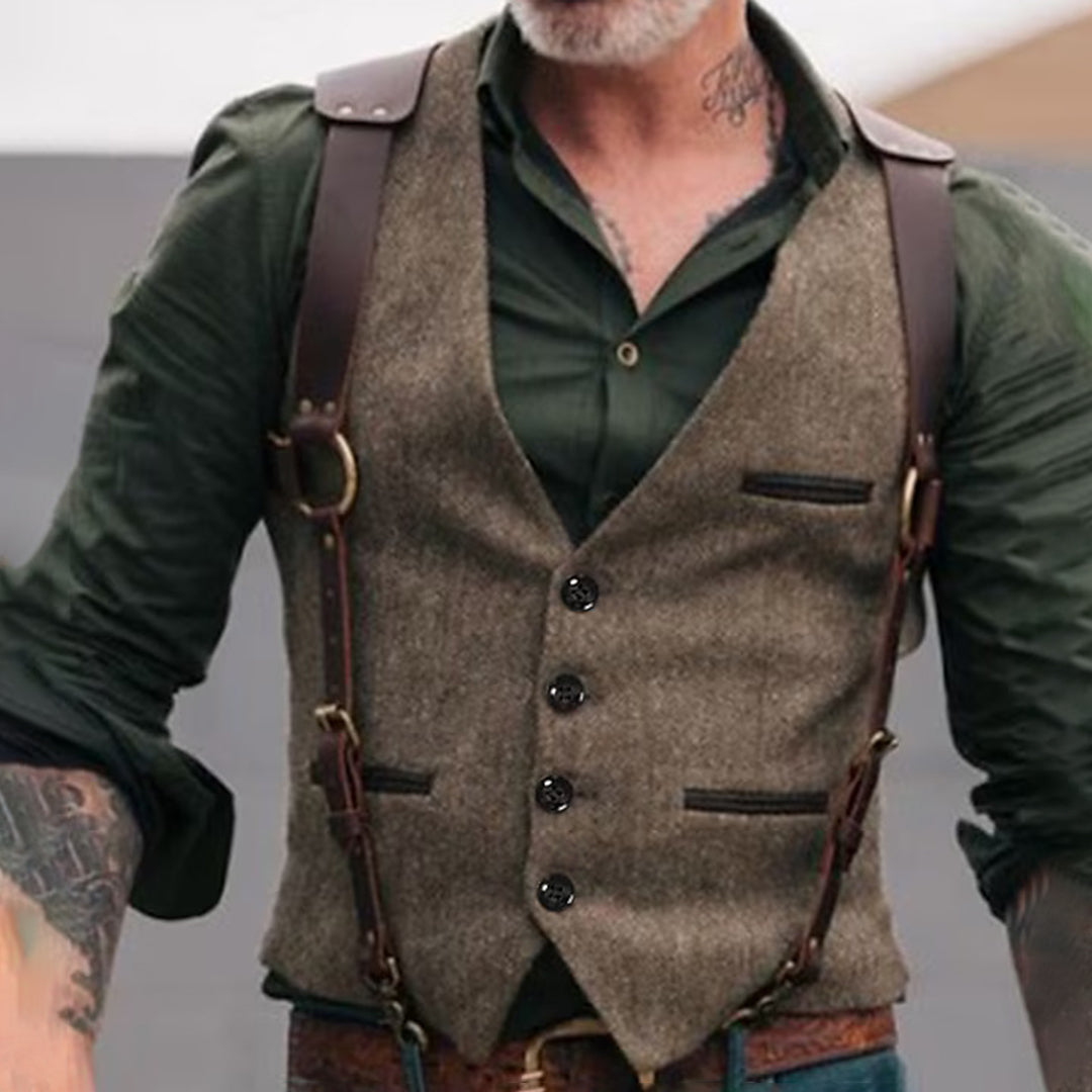 Gilet casual leggero da uomo