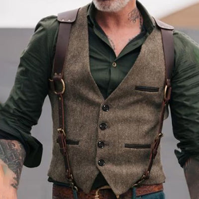Gilet casual leggero da uomo