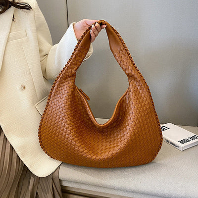 Borsa a tracolla in ecopelle intrecciata | Maria