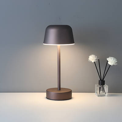 Lampada da tavolo a LED colorata dal design retrò, senza fili, USB