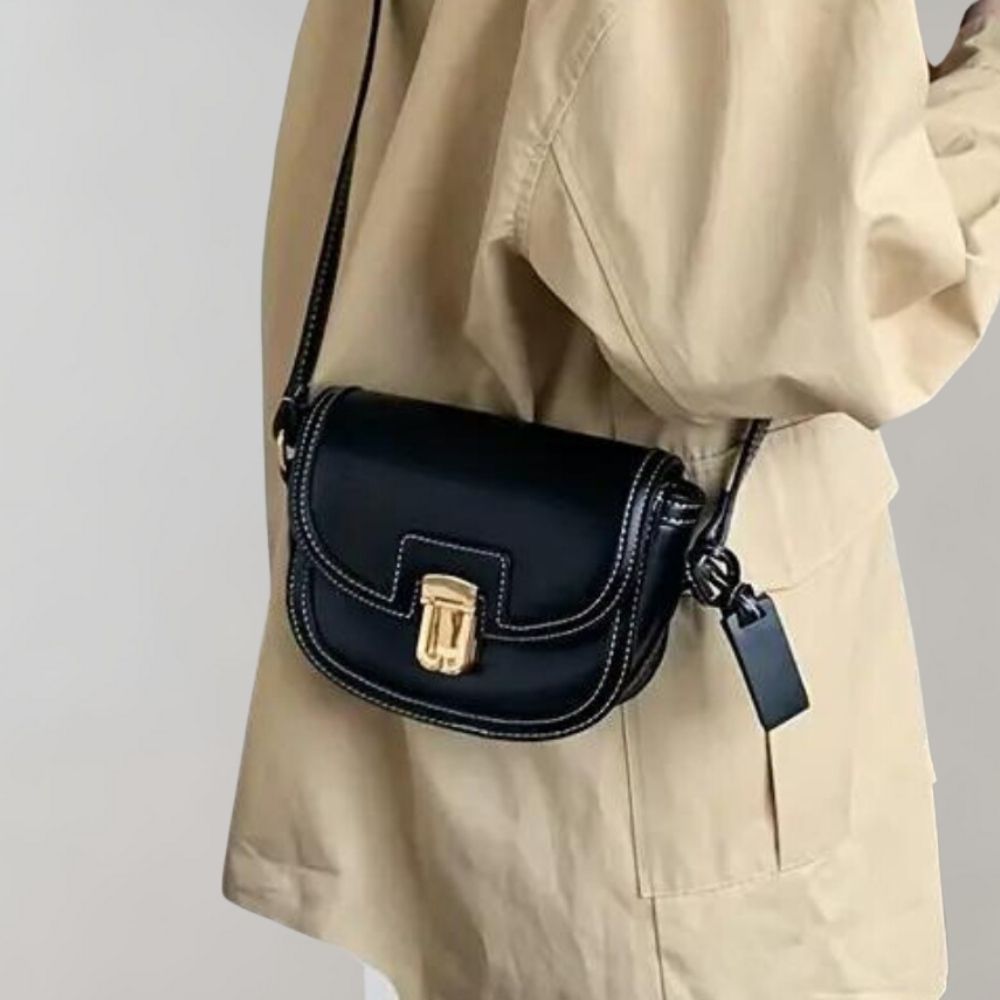 Sac à bandoulière élégant à rabat pour femme