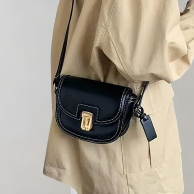 Sac à bandoulière élégant à rabat pour femme