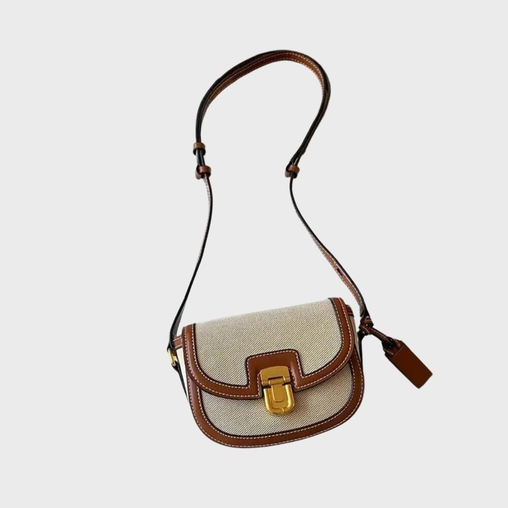 Sac à bandoulière élégant à rabat pour femme